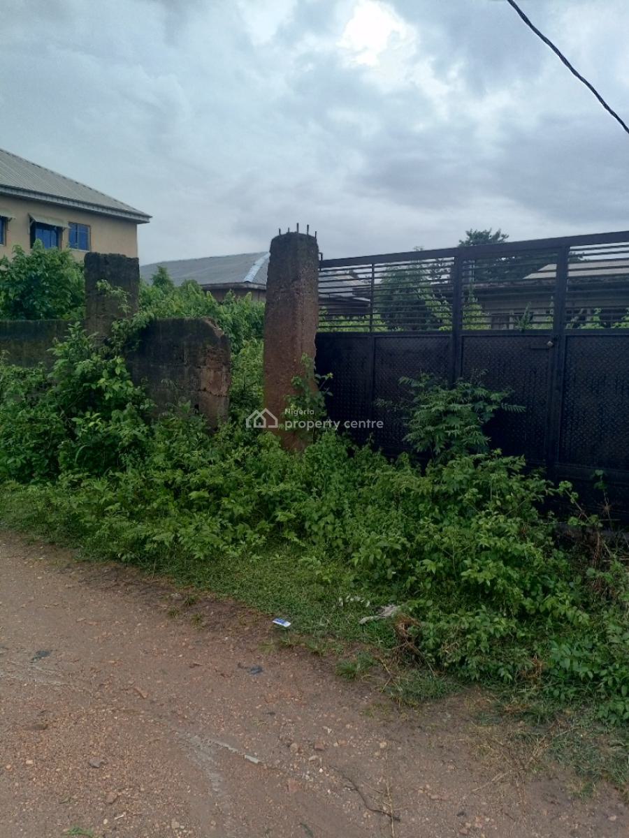 546sqm of Land with 3 Bedroom Bungalow with Borehole, Lane 8, Ajibode, Ibadan, Oyo, Detached Bungalow for Sale