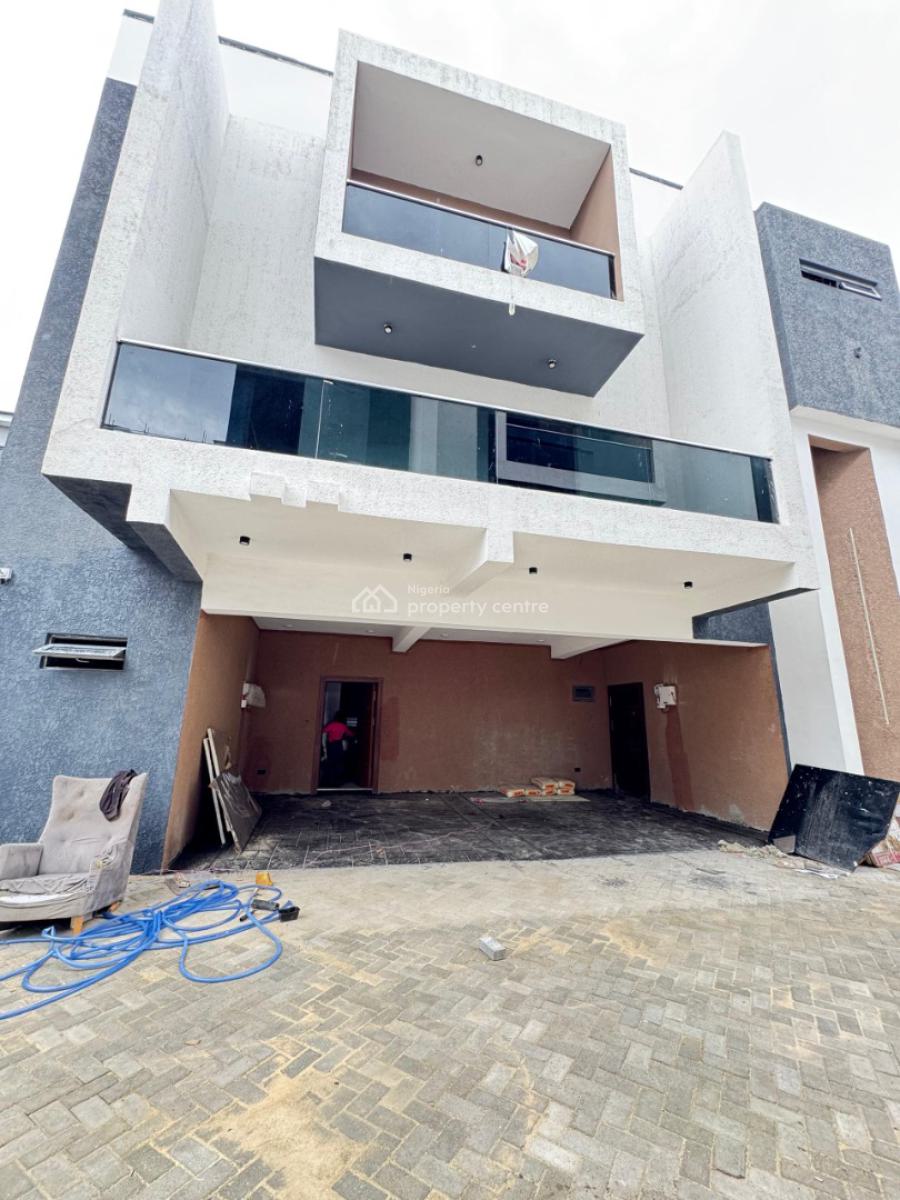 Newly Built 4 Bedroom Terraced Duplex (serviced), Lekki Phase 1, Lekki, Lagos, House for Sale