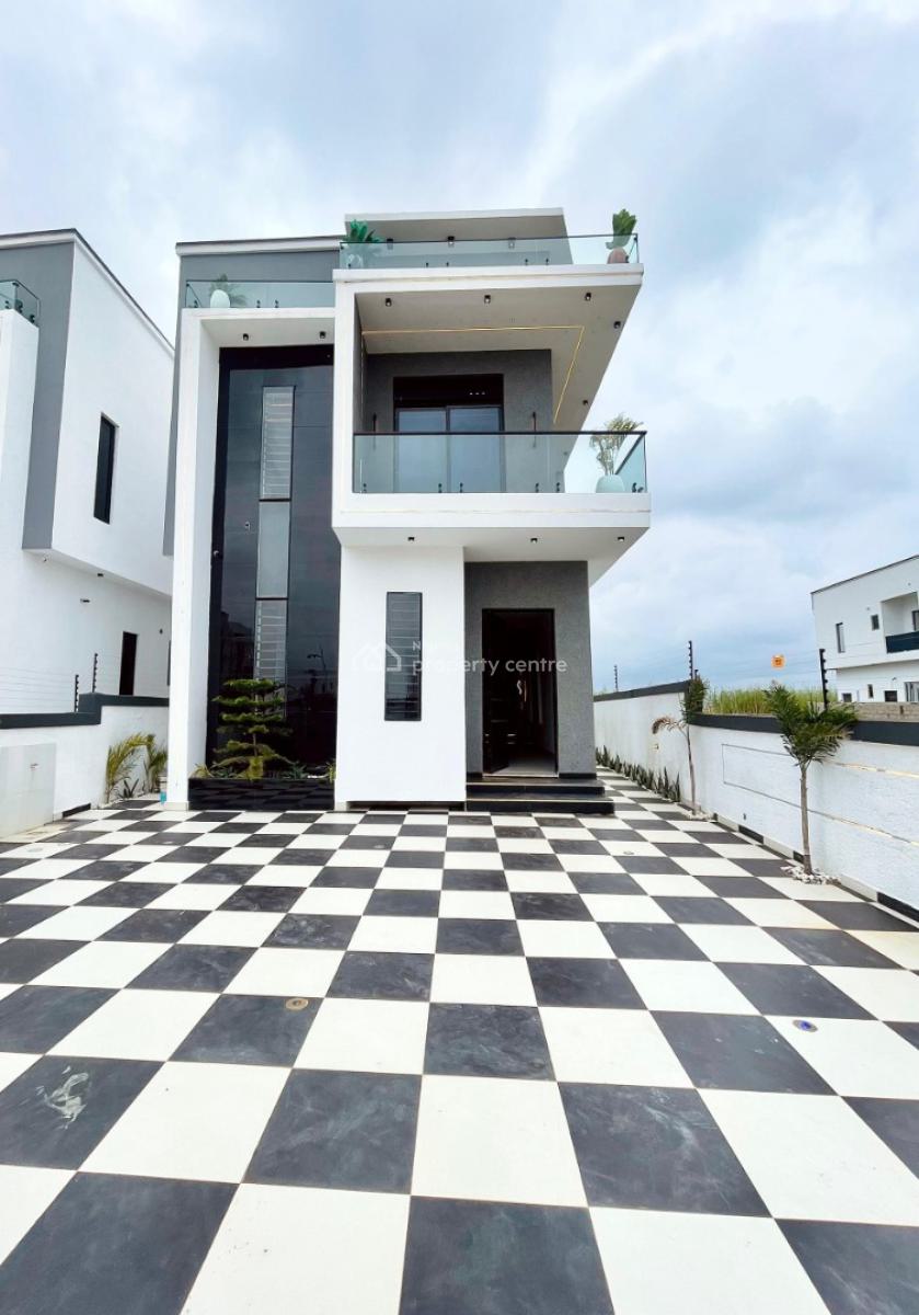 ️ Exquisitely Built 5 Bedroom Luxury Detached Smart Home with Pool, Ajah, Lagos, Detached Duplex for Sale