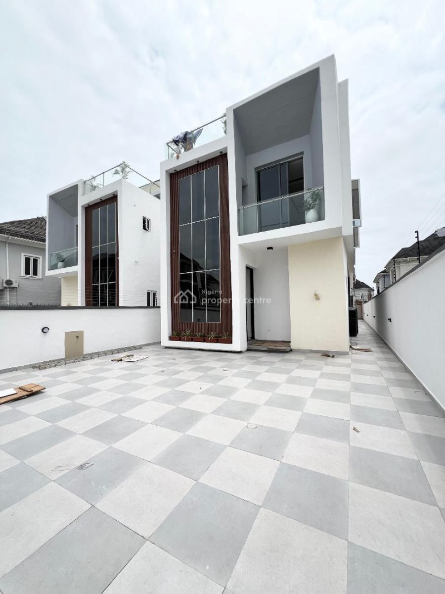 Luxury 5bedroom Fully Detached Duplex with Bq in a Secure Estate, Chevron, Lekki, Lagos, Detached Duplex for Sale