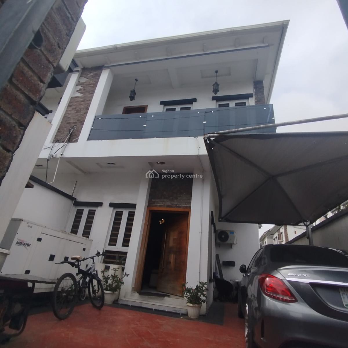Fantastic 4 Bedroom Semi Detached Duplex with Bq, Osapa, Osapa, Lekki, Lagos, Semi-detached Duplex for Sale