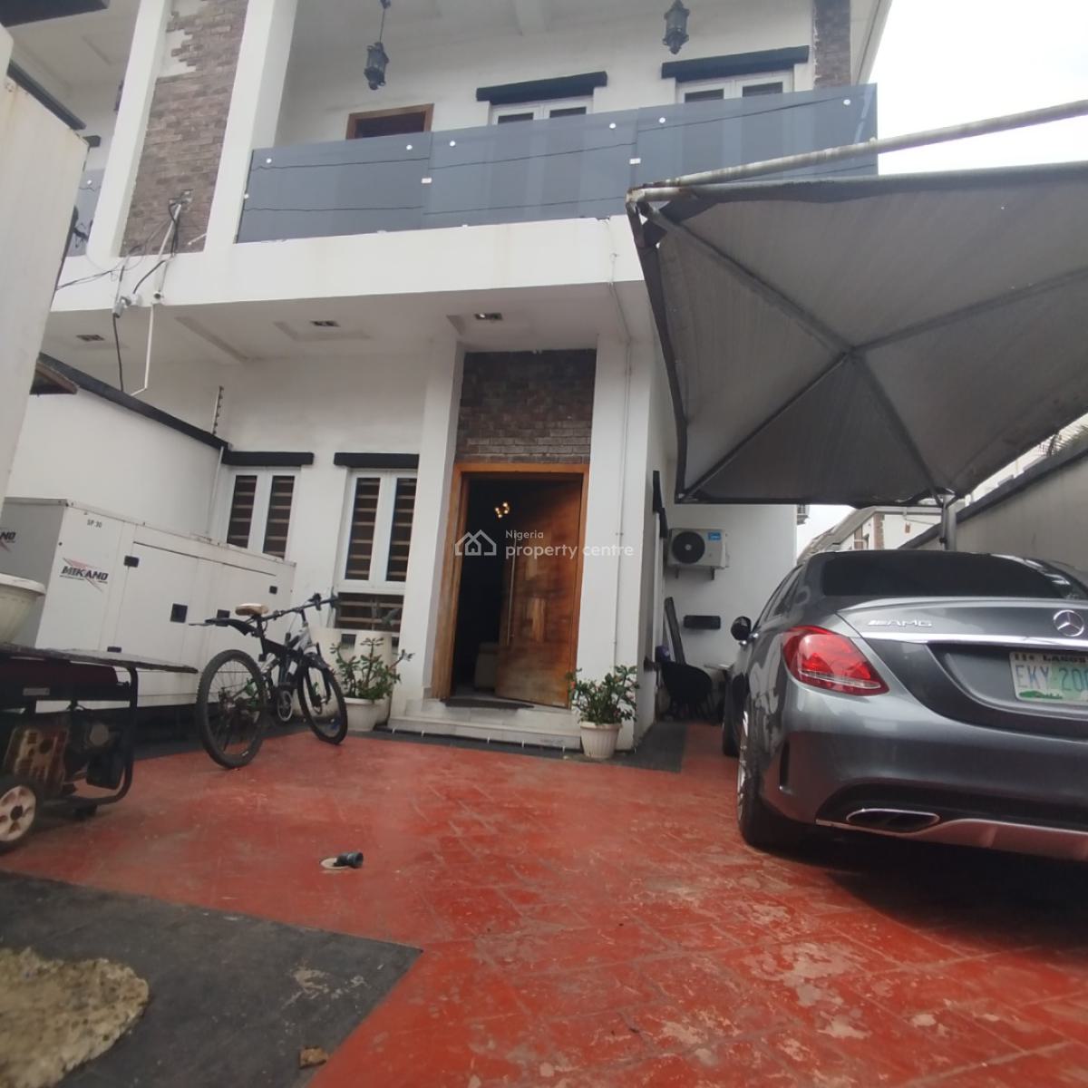 Fantastic 4 Bedroom Semi Detached Duplex with Bq, Osapa, Osapa, Lekki, Lagos, Semi-detached Duplex for Sale