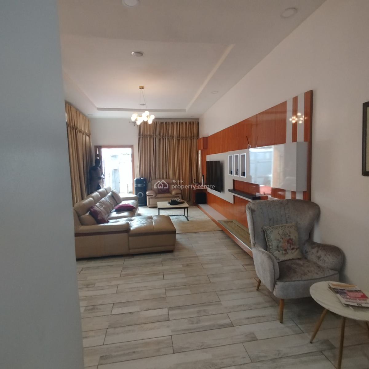 Fantastic 4 Bedroom Semi Detached Duplex with Bq, Osapa, Osapa, Lekki, Lagos, Semi-detached Duplex for Sale