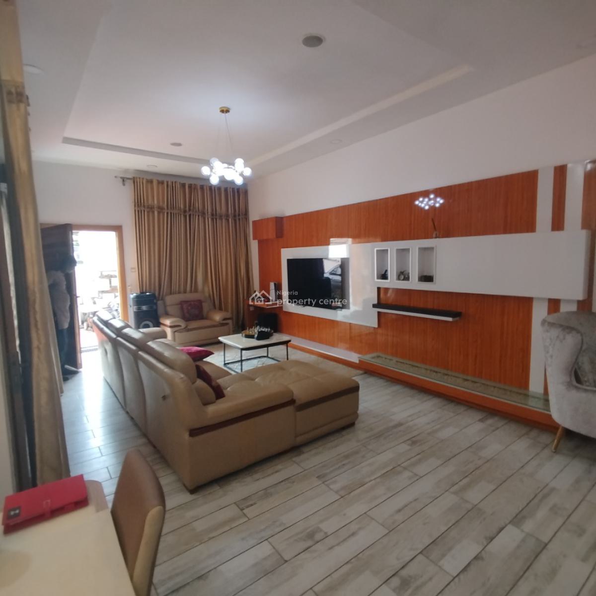 Fantastic 4 Bedroom Semi Detached Duplex with Bq, Osapa, Osapa, Lekki, Lagos, Semi-detached Duplex for Sale