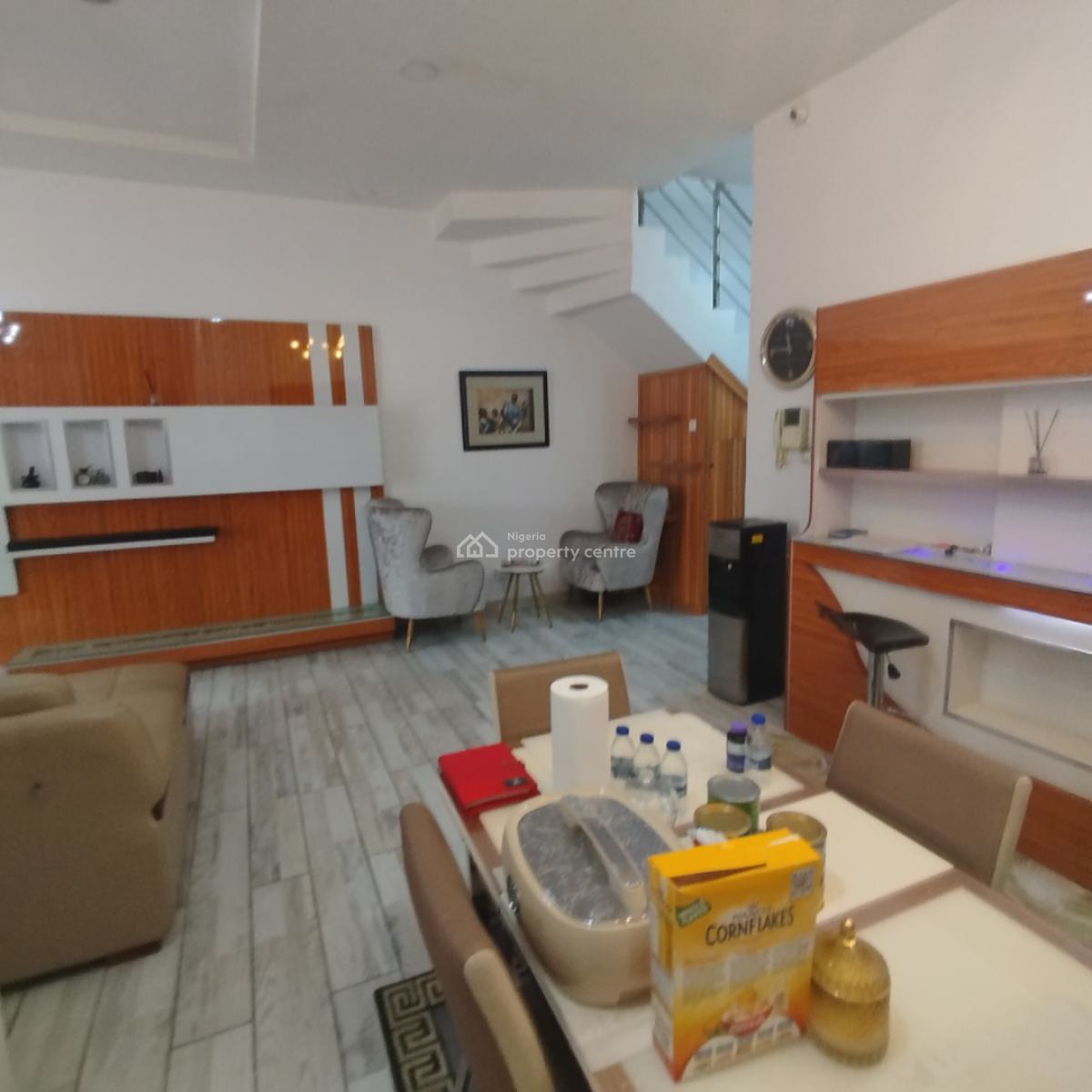Fantastic 4 Bedroom Semi Detached Duplex with Bq, Osapa, Osapa, Lekki, Lagos, Semi-detached Duplex for Sale