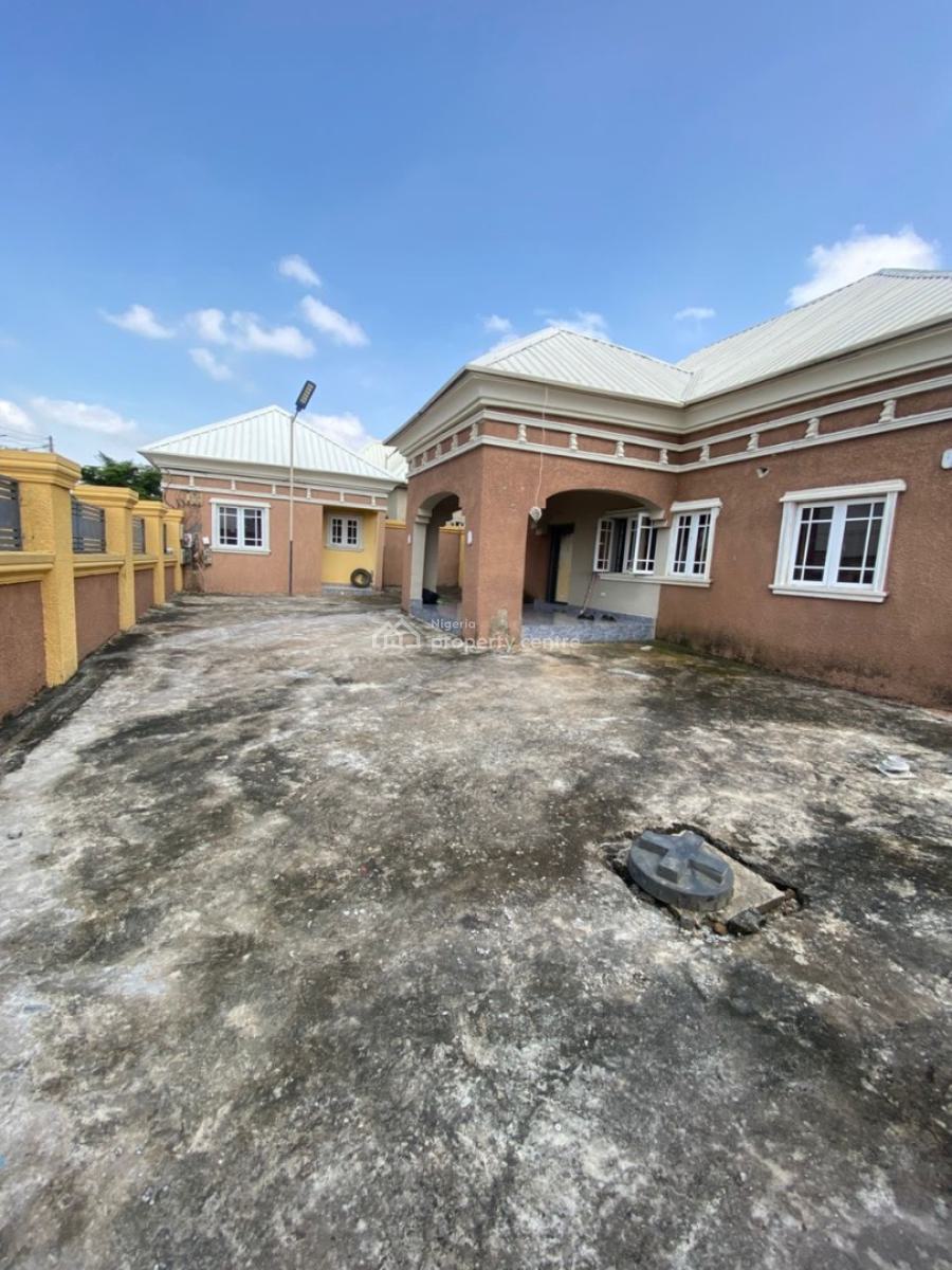 Standard 3 Bedroom Bungalow in a Secured Estate, Lexim Estate, Lugbe District, Abuja, Detached Bungalow for Sale