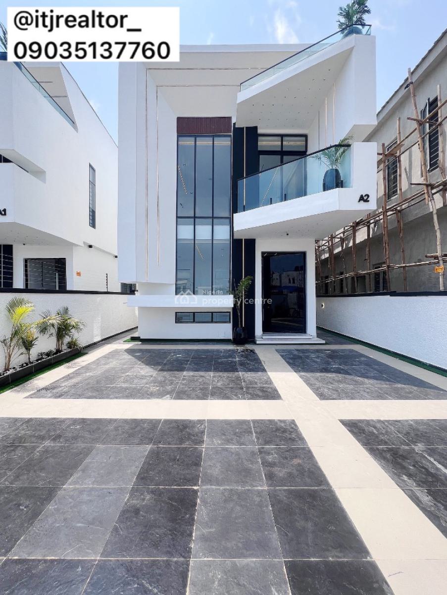 Contemporary 5 Bedroom Detached Duplex with Swimming Pool and Bq, Ajah, Ajah, Lagos, Detached Duplex for Sale
