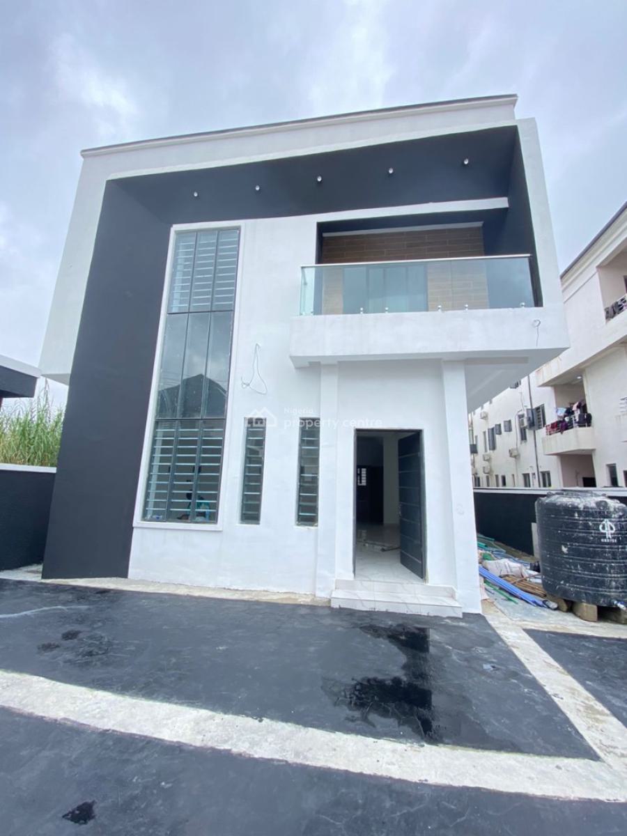 Contemporary 5 Bedroom Detached Duplex with Bq, Vgc, Lekki, Lagos, Detached Duplex for Sale