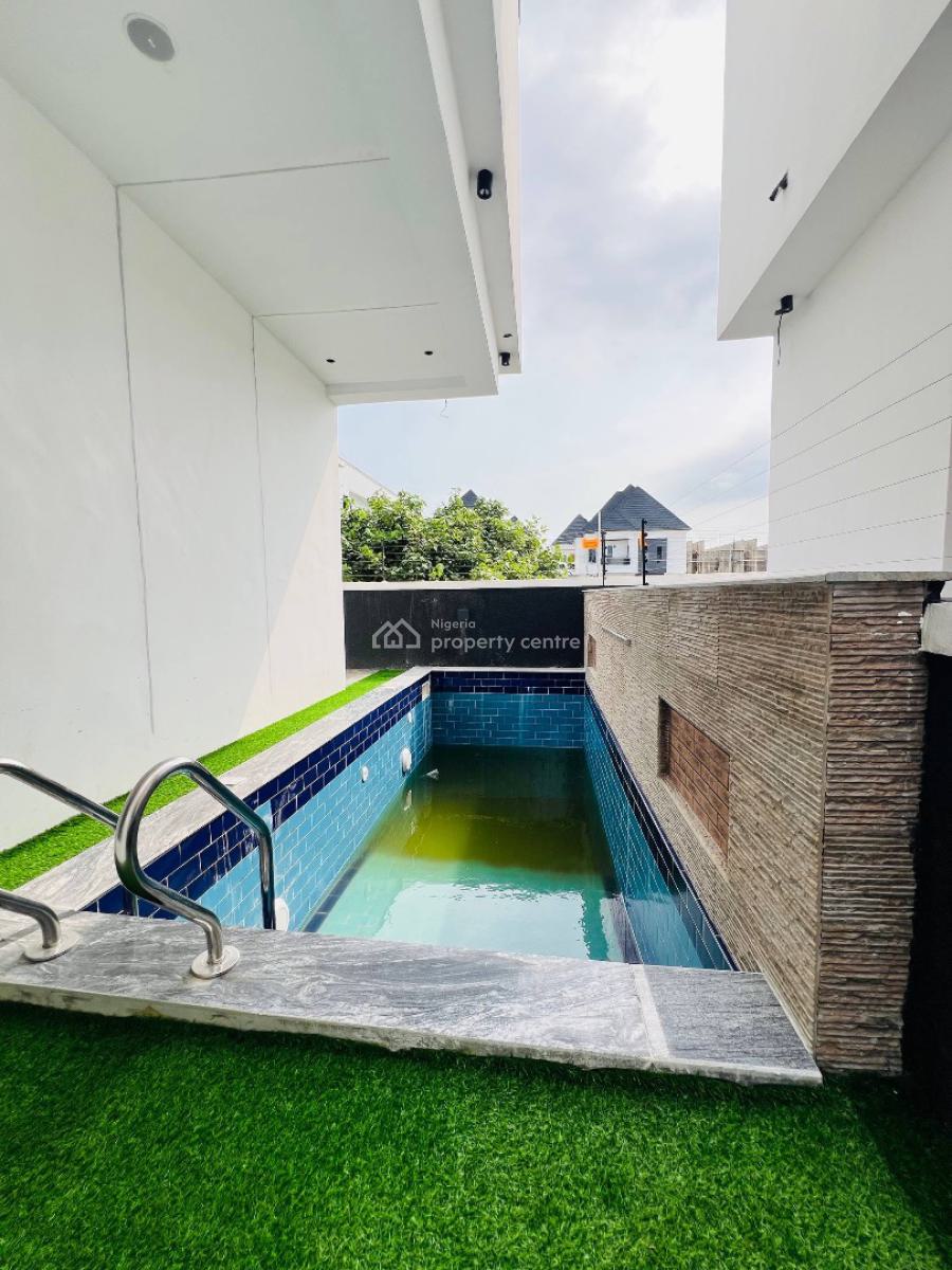 Newly Built 5 Bedroom Fully Detached+bq, & Pool, Inside a Gated and Secured Estate in Orchid Lekki Lagos, Lekki Phase 2, Lekki, Lagos, Detached Duplex for Sale