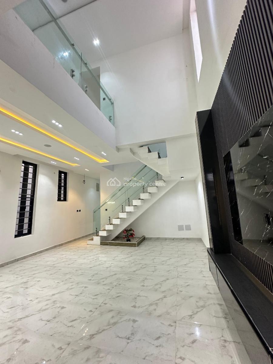 Contemporary 5 Bedroom Fully Detached Duplex with Bq, Pool and Rooftop, Idado, Lekki, Lagos, Detached Duplex for Sale