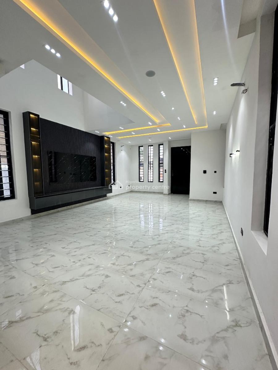 Contemporary 5 Bedroom Fully Detached Duplex with Bq, Pool and Rooftop, Idado, Lekki, Lagos, Detached Duplex for Sale