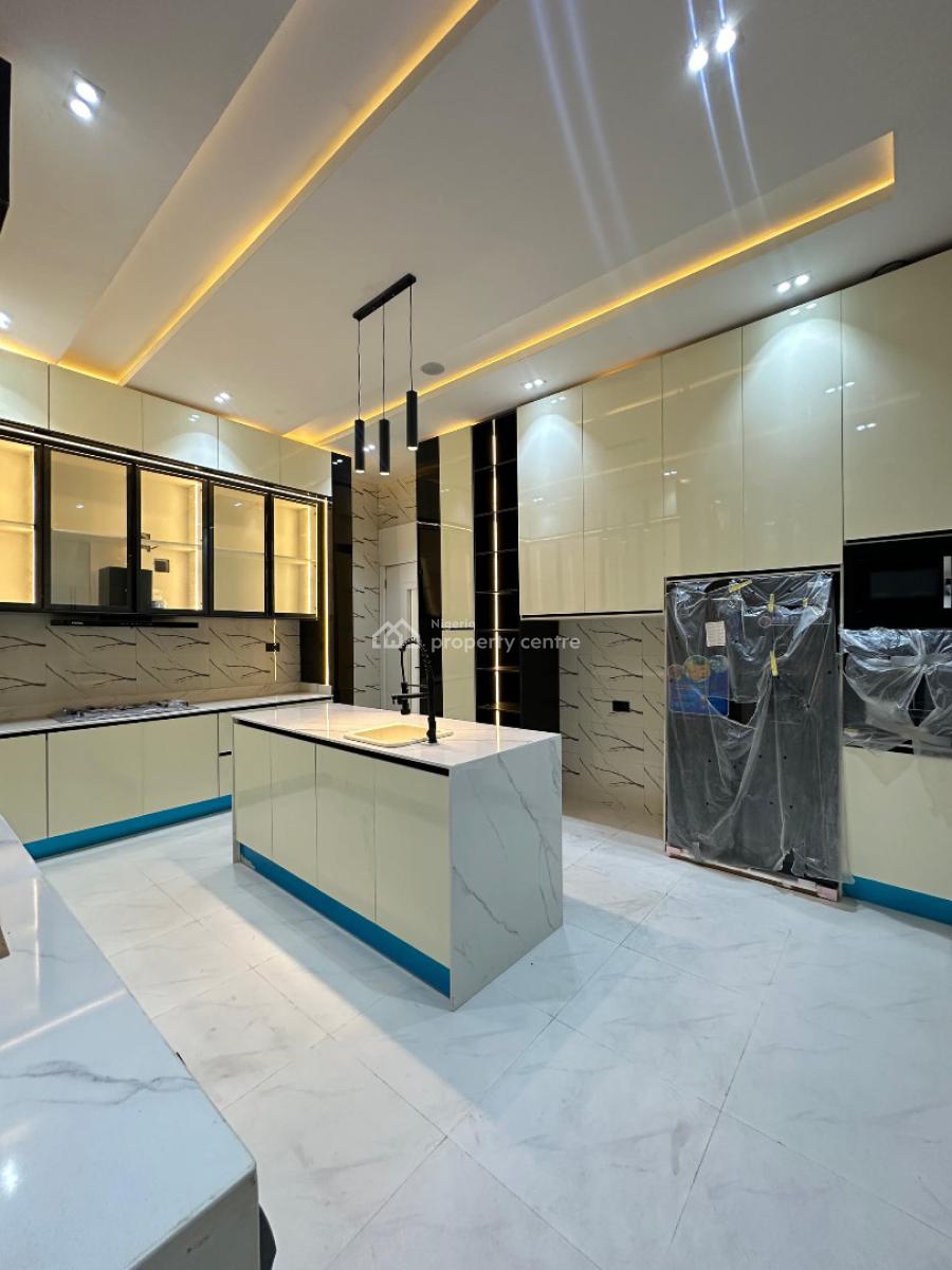Contemporary 5 Bedroom Fully Detached Duplex with Bq, Pool and Rooftop, Idado, Lekki, Lagos, Detached Duplex for Sale