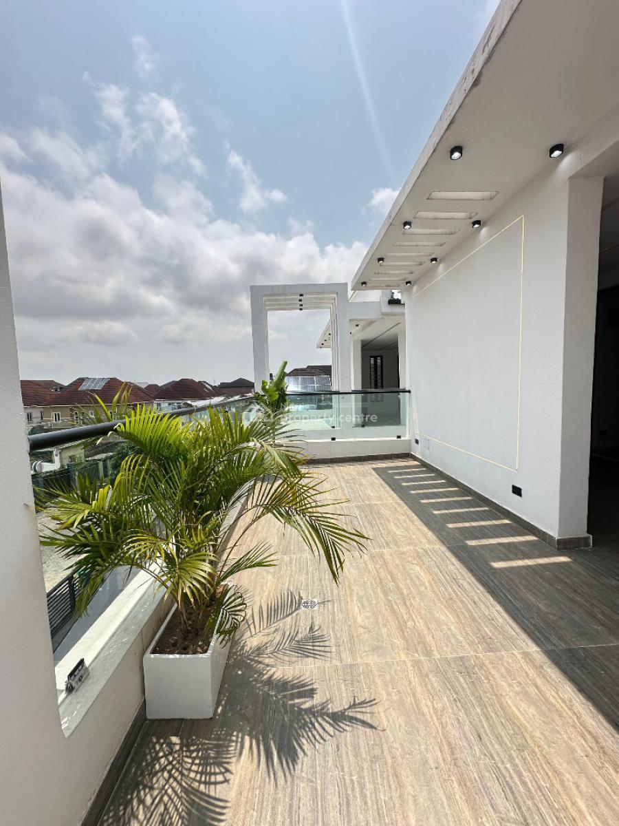Contemporary 5 Bedroom Fully Detached Duplex with Bq, Pool and Rooftop, Idado, Lekki, Lagos, Detached Duplex for Sale