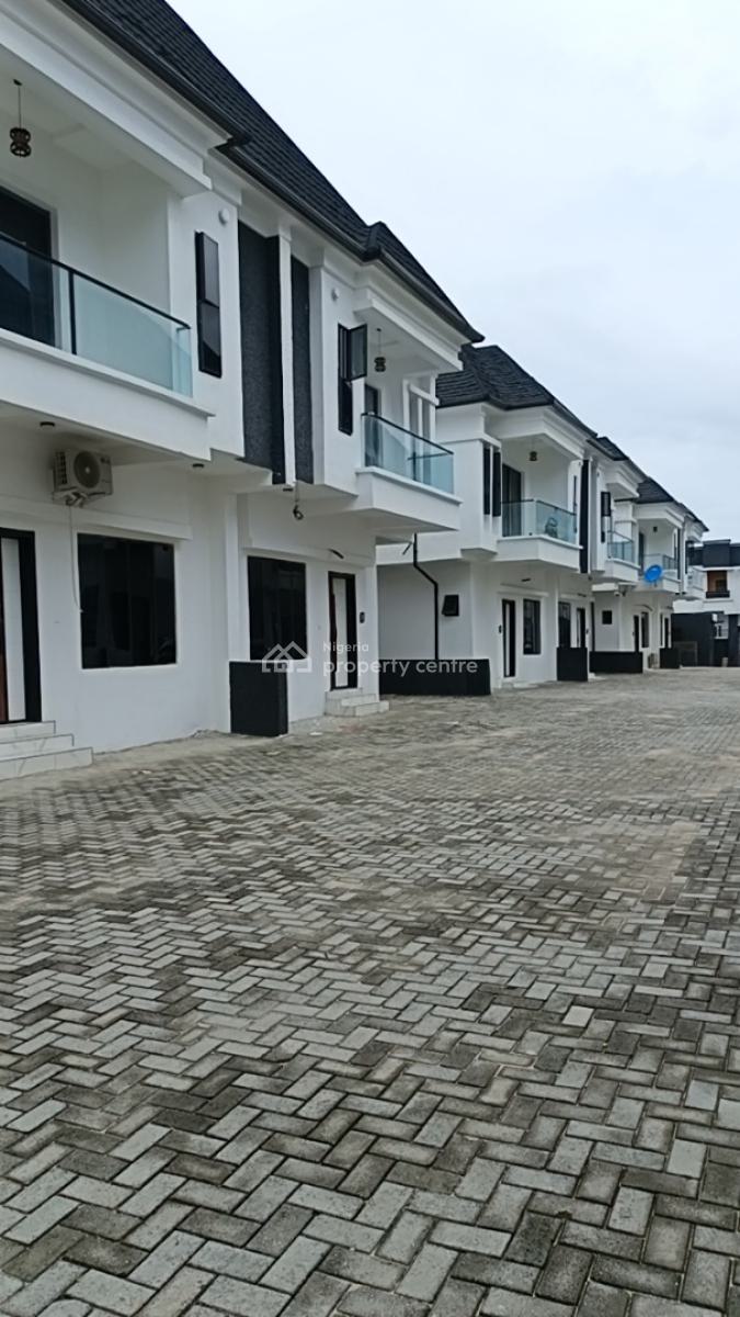 Affordable 4 Bedroom Semi-detached Duplex with Bq., Ikota, Lekki, Lagos, Semi-detached Duplex for Sale