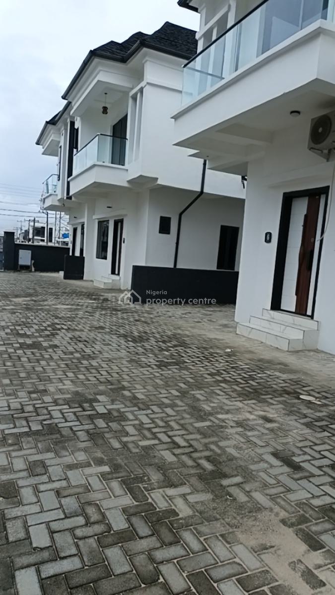 Affordable 4 Bedroom Semi-detached Duplex with Bq., Ikota, Lekki, Lagos, Semi-detached Duplex for Sale