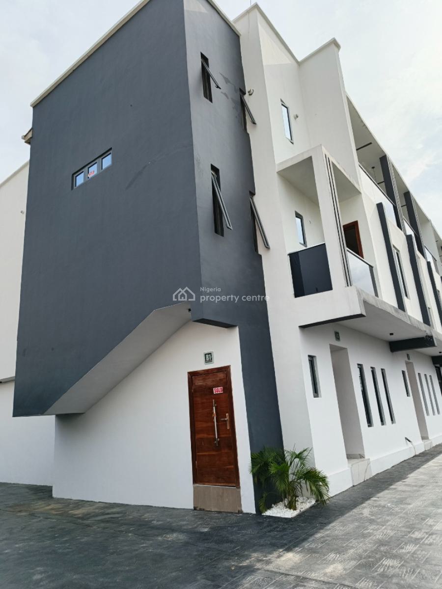 One Time Opportunity Offer 3 Bedroom Terrace Duplex with Bq, Ikota, Lekki, Lagos, Terraced Duplex for Sale