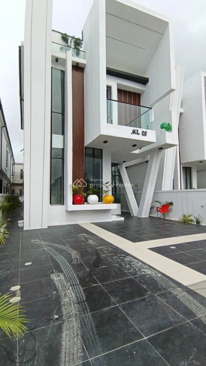 Majestic 5 Bedroom Fully Detached Duplex with Bq, Swimming Pool, Ikota, Lekki, Lagos, Detached Duplex for Sale