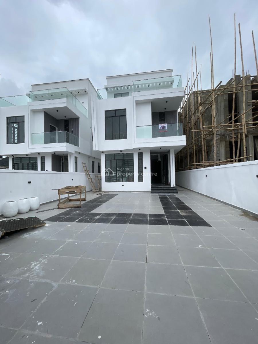 Excellent 5 Bedroom Duplex with a Pool,bq,and Cinema, Lekki Phase 1, Lekki, Lagos, House for Sale