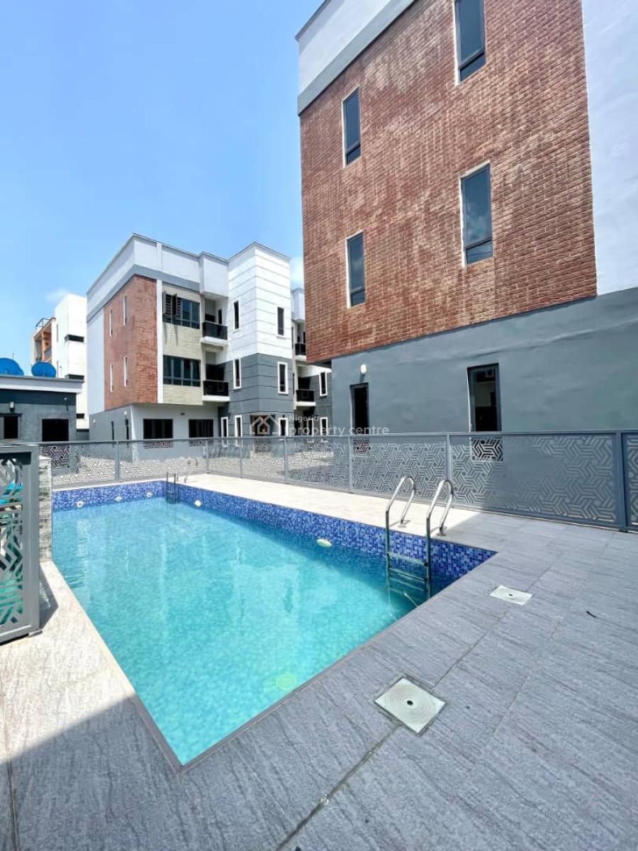 Brand New 4 Bedroom Terrace Duplex with Gym, Swimming Pool and Bq, Ikate, Lekki, Lagos, Terraced Duplex for Rent