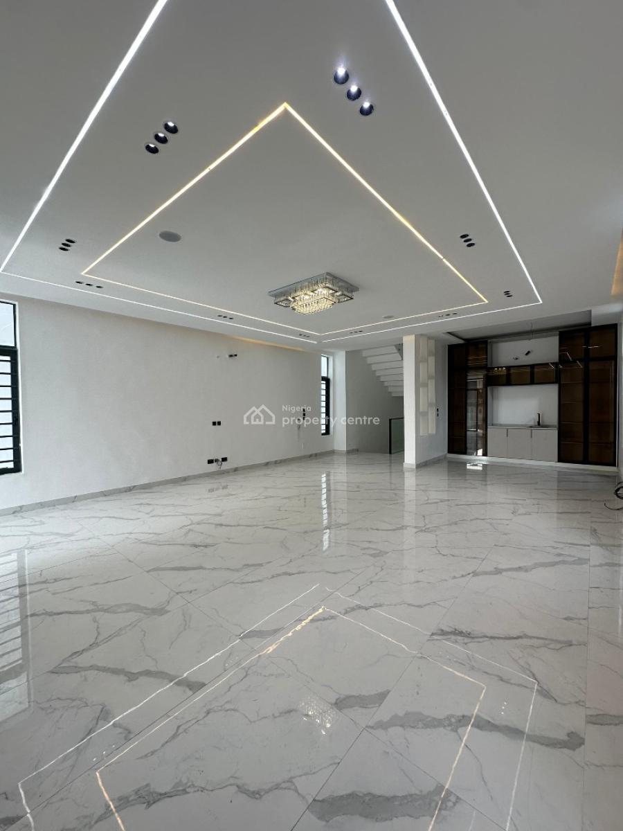 Contemporary 5 Bedroom Detached Duplex with Swimming Pool and Bq, Chevron Lekki, Lekki, Lagos, Detached Duplex for Sale