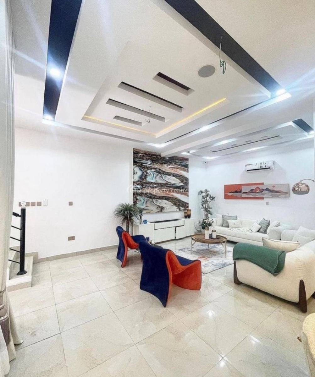 Luxury 4 Bedroom Terrace Duplex with a Bq, Freedom Way, Lekki Phase 1, Lekki, Lagos, Terraced Duplex for Rent