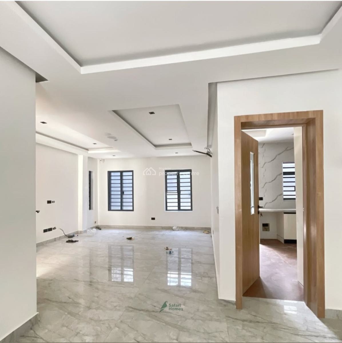 Luxury 4 Bedroom Fully Serviced Terrace Duplex in an Estate, Right Side, Lekki Phase 1, Lekki, Lagos, Terraced Duplex for Sale