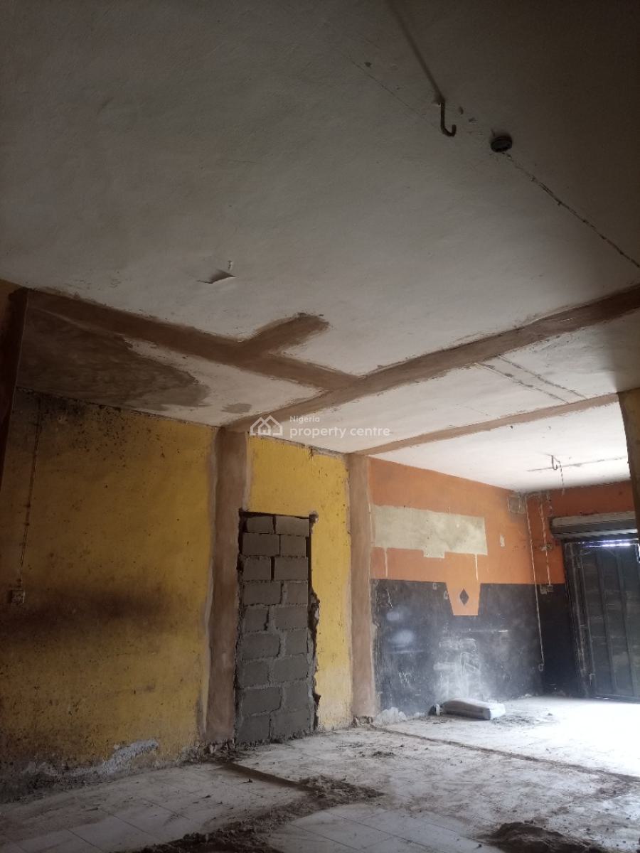 a Commercial Space / Shop Facing a Major Road Is Available, Close to Zenith Bank, Ifako, Gbagada, Lagos, Commercial Property for Rent