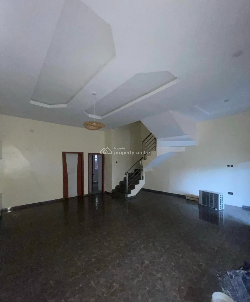 Well, Maintained Four Bedroom Terrace, Chevron, Lekki, Lagos, Terraced Duplex for Rent