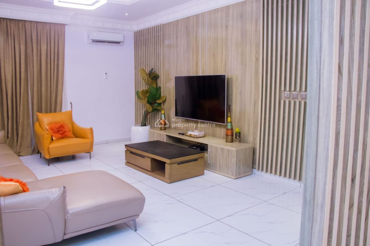 Furnished 4 Bedroom Semi Detached Duplex with a Room Bq + Swimming Pool, Oral Estate, Lekki Phase 2, Lekki, Lagos, Semi-detached Duplex for Rent