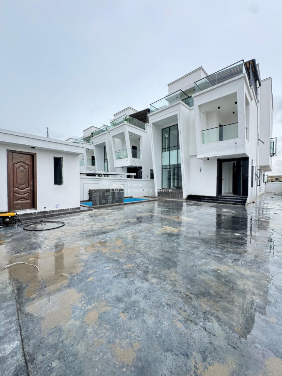 Massive 5 Bedroom Detached Duplex with a Bq,   Pool & Cinema, Lekki Phase 1, Lekki, Lagos, Detached Duplex for Sale