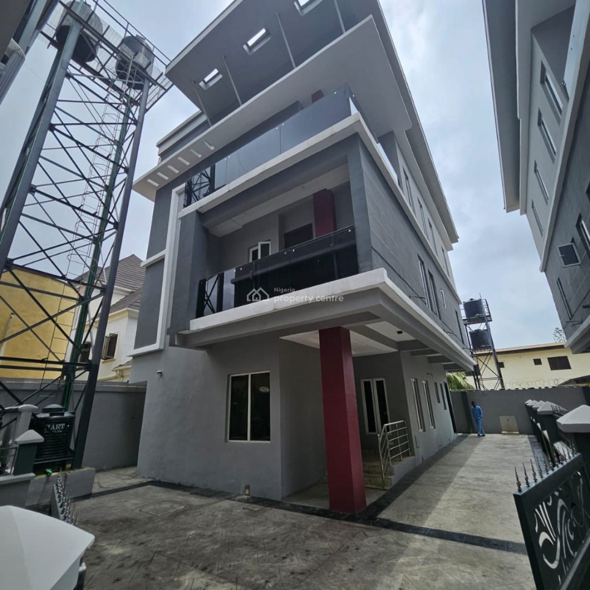 *beautifully & Luxurious 5 Bedroom Fully Detached Duplex with Bq   -, Gra Phase 2, Magodo, Lagos, Detached Duplex for Sale