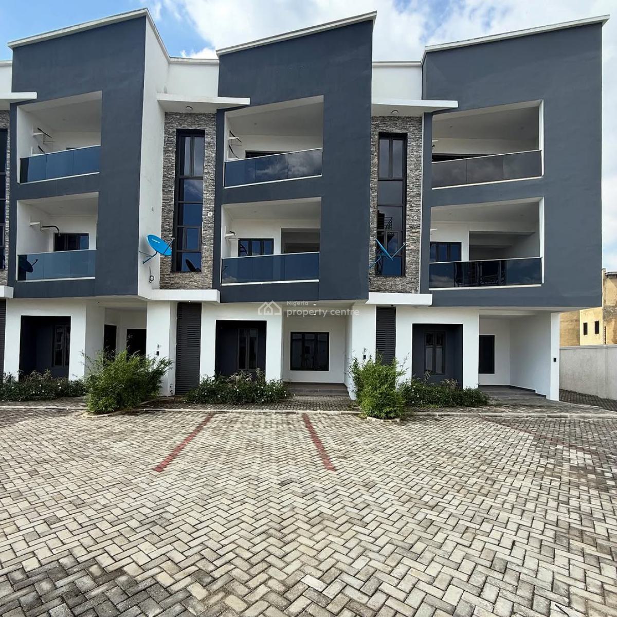 4 Bedroom Terrace Duplex 1 Room Bq, Life Camp, Abuja, Terraced Duplex for Sale