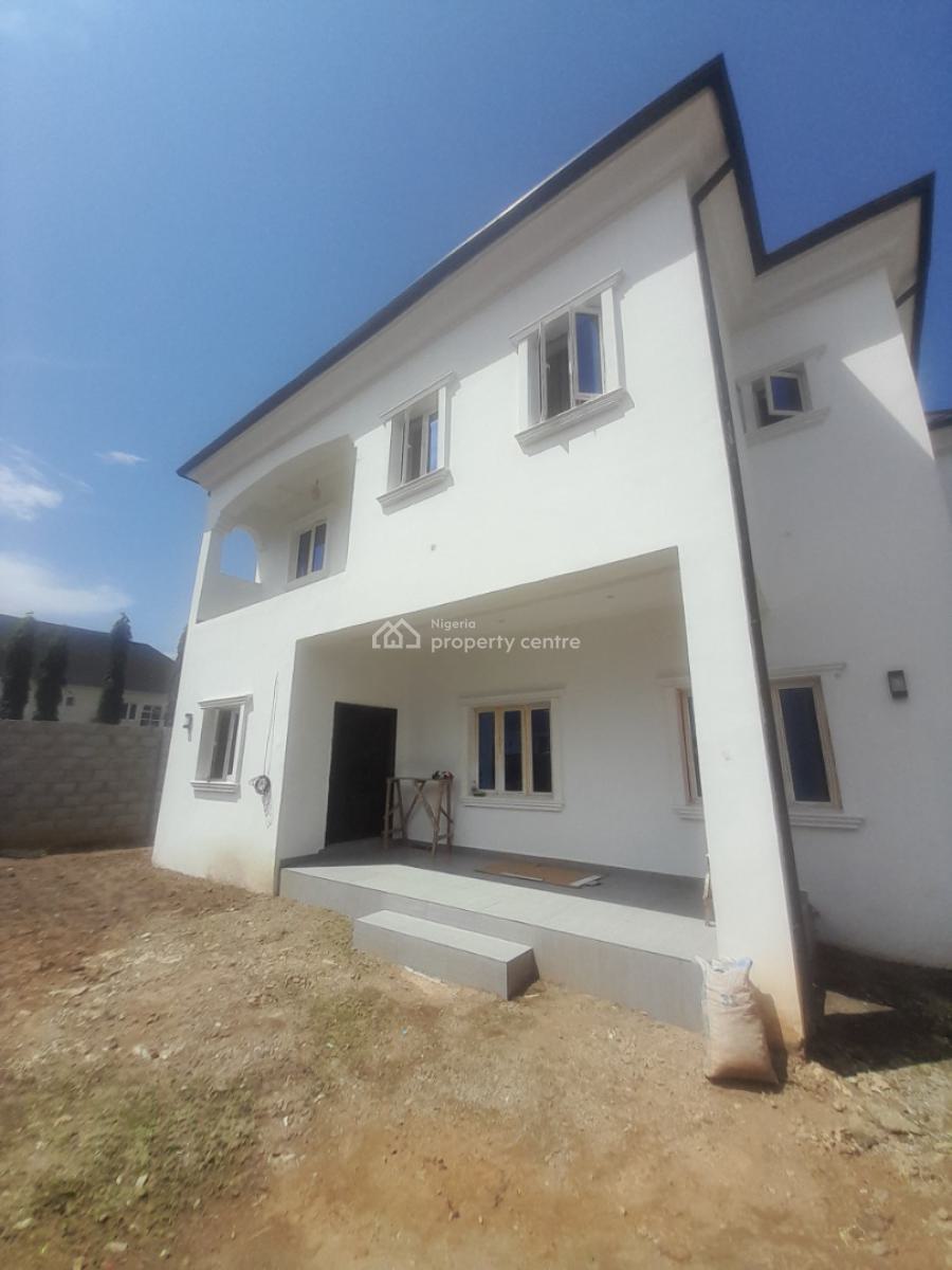 Newly Built 5 Bedrooms Fully Detached Duplex on a Tared Road, Fo1 Layout, Kubwa, Abuja, Detached Duplex for Sale