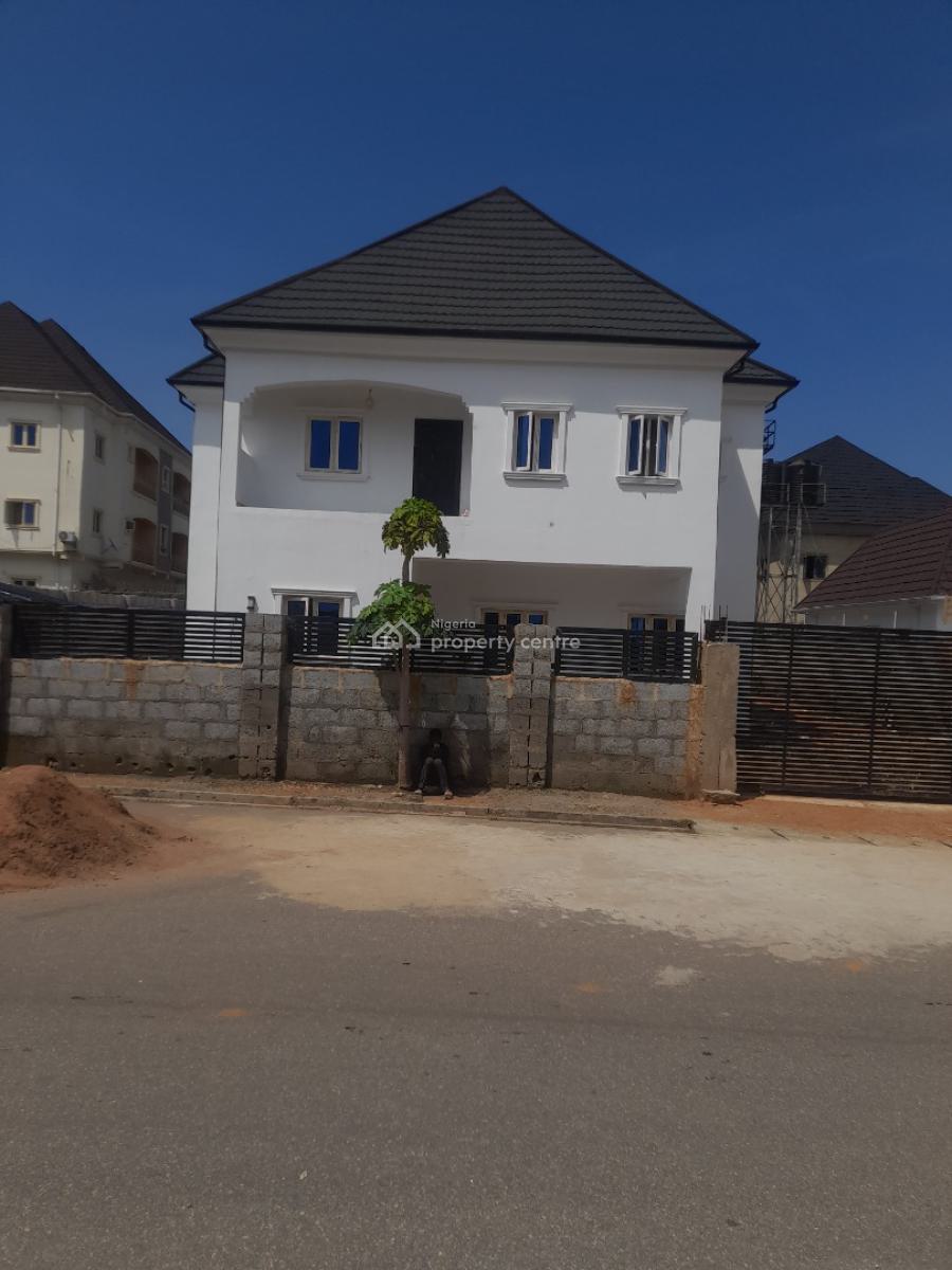 Newly Built 5 Bedrooms Fully Detached Duplex on a Tared Road, Fo1 Layout, Kubwa, Abuja, Detached Duplex for Sale