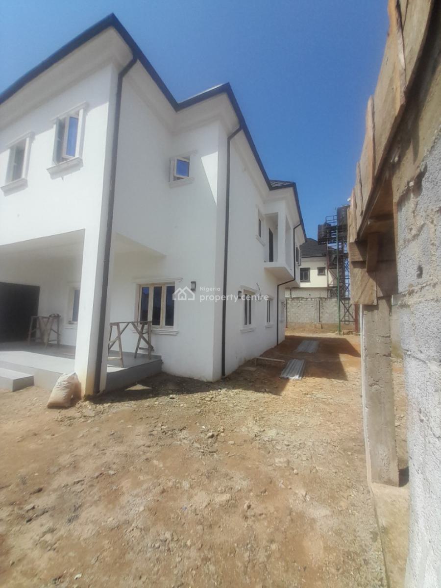 Newly Built 5 Bedrooms Fully Detached Duplex on a Tared Road, Fo1 Layout, Kubwa, Abuja, Detached Duplex for Sale