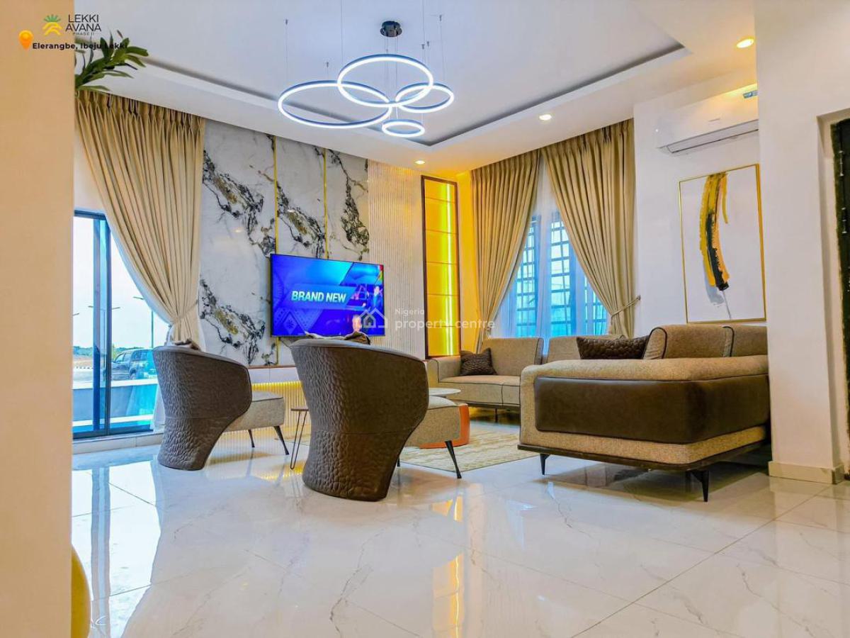 Luxury 3 Bedrooms Bungalow, Eleranigbe,ibeju Lekki, Ibeju Lekki, Lagos, Detached Bungalow for Sale