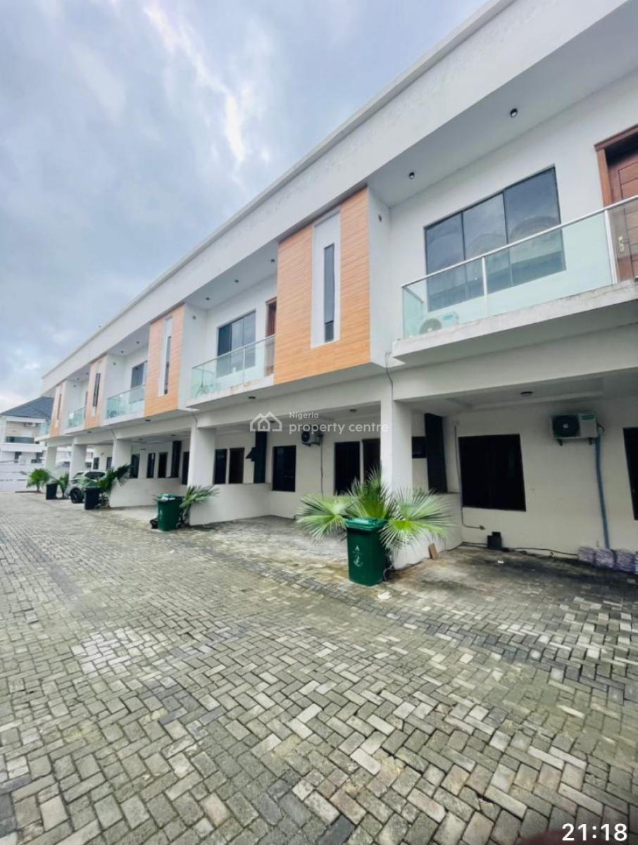 Nice Lovely 4 Bedroom Duplex Terrace Very Spacious in a Secure Place, Lekki County Home 🏠, Lekki, Lagos, Terraced Duplex for Rent
