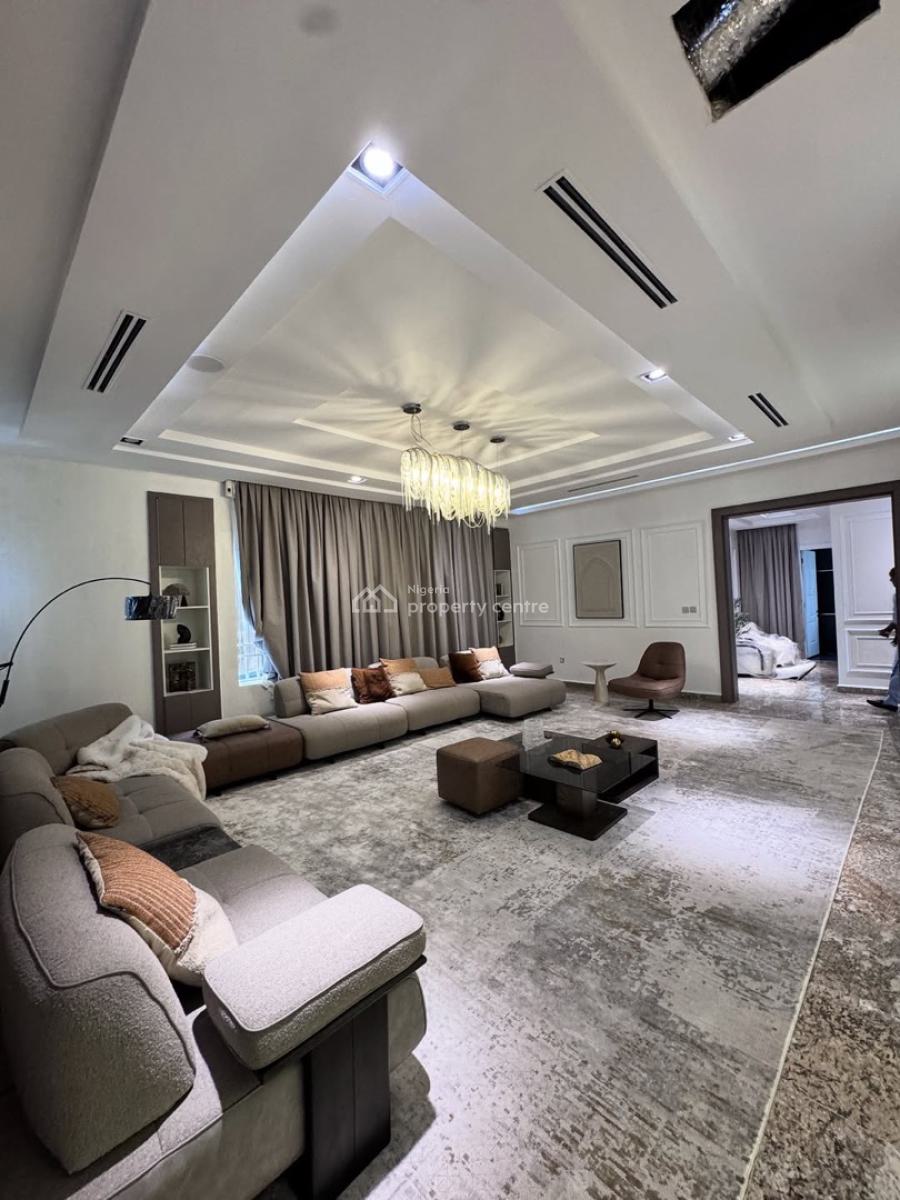 5 Bedrooms Furnished Detached Duplex, Pool, Chalet, Bq, Elevator, C of O, Katampe Extension, Katampe, Abuja, Detached Duplex for Sale