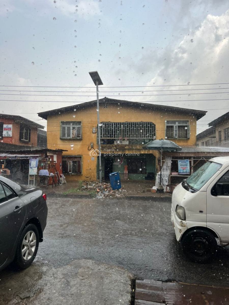 a Storey Building on 600sqm Land Strategically Positioned in Ikeja Lag, Off Toyin Street, Ikeja, Lagos, Block of Flats for Sale