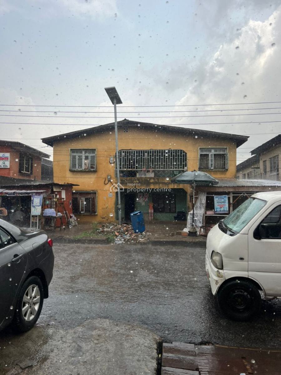 a Storey Building on 600sqm Land Strategically Positioned in Ikeja Lag, Off Toyin Street, Ikeja, Lagos, Block of Flats for Sale