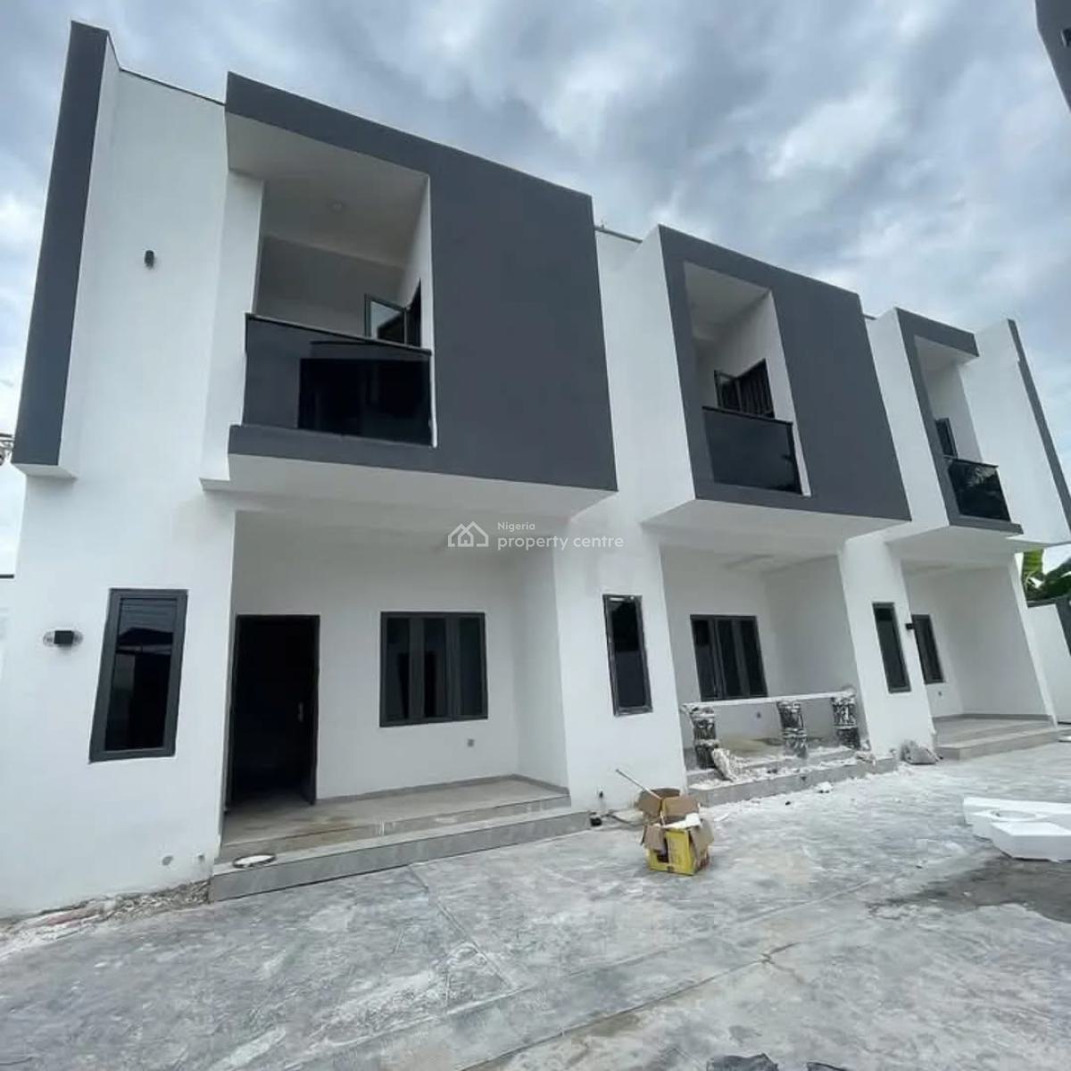 Well Located and Luxuriously Finished Terraced House, Rumuosi, Port Harcourt, Rivers, Terraced Duplex for Sale