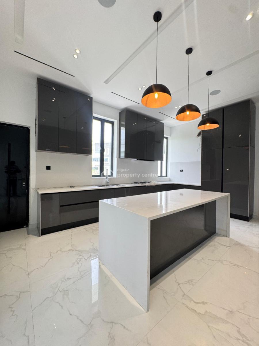 Magnificent 5 Bedroom Detached Duplex with a Bq and Private Cinema, Osapa London, Lekki, Lagos, House for Sale