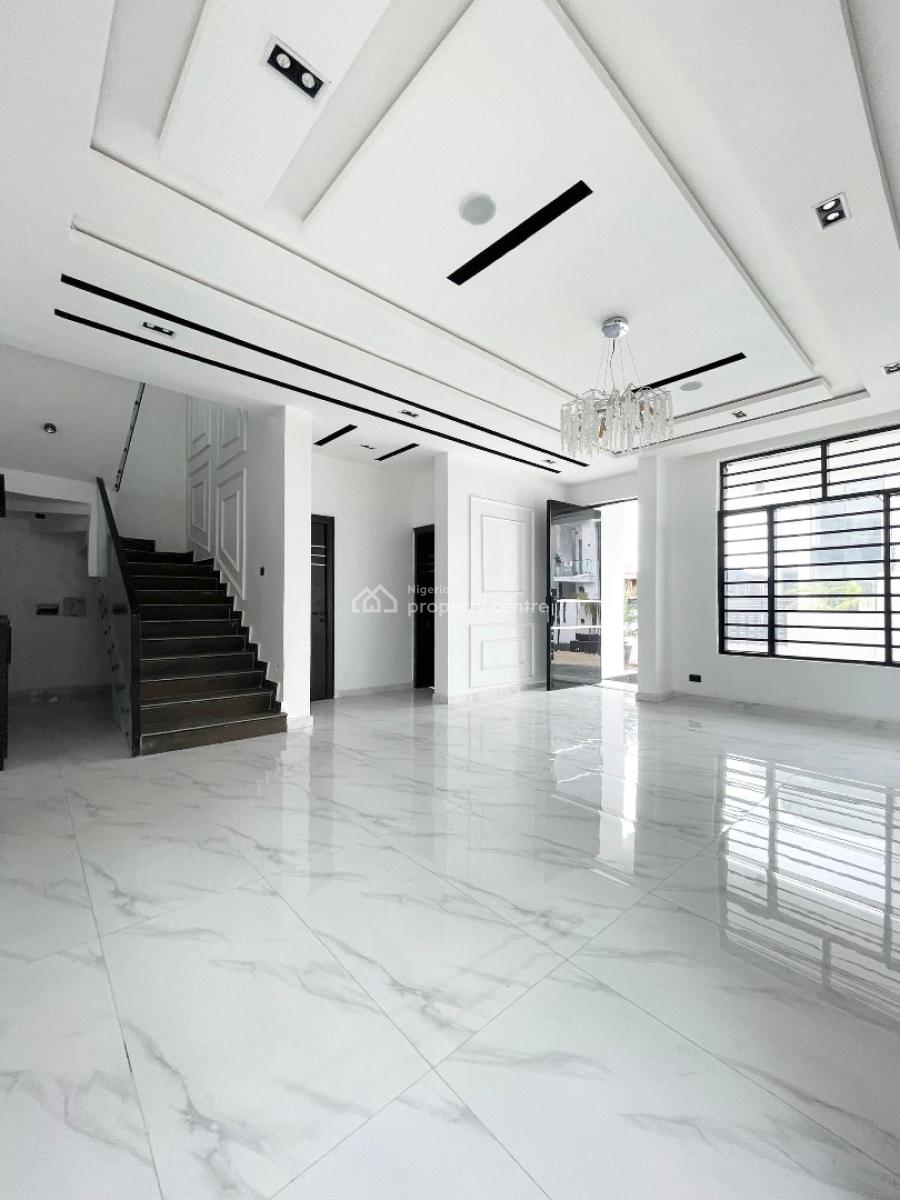 Luxury 5bedroom Fully Detached Duplex with Bq in a Secure Estate, Ajah, Lekki, Lagos, Detached Duplex for Sale