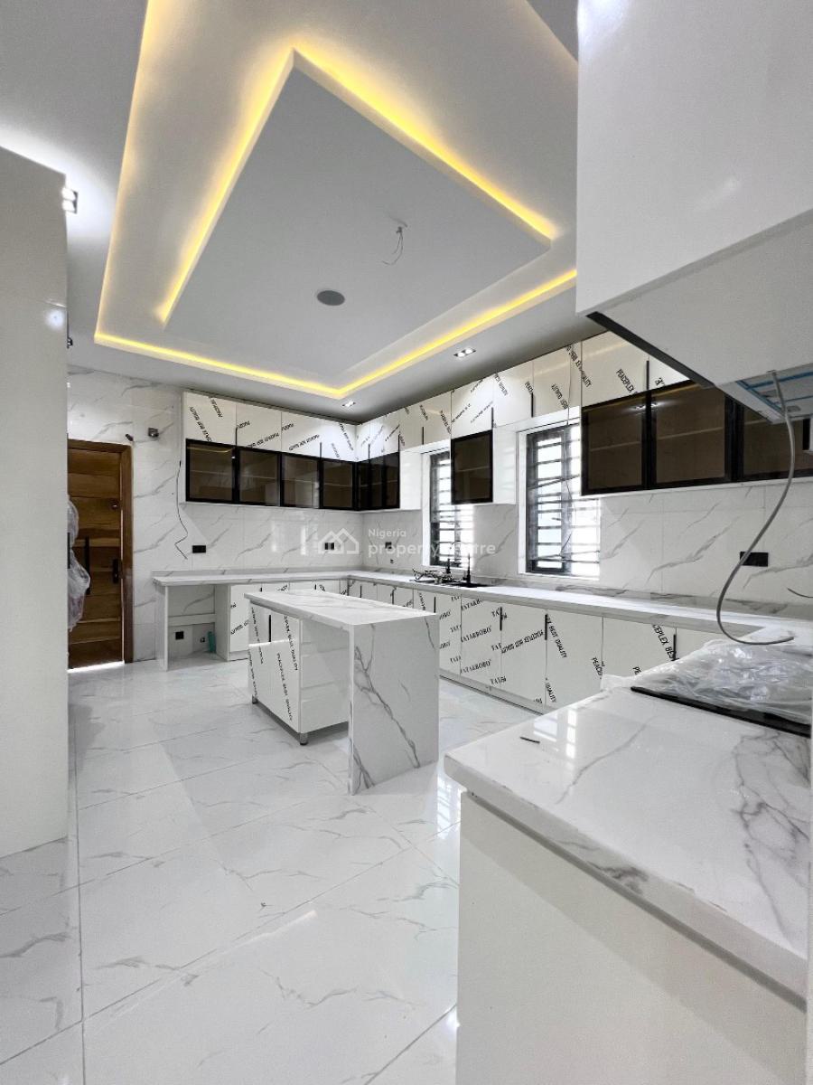 Luxury 5bedroom Fully Detached Duplex with Bq in a Secure Estate, Ajah, Lekki, Lagos, Detached Duplex for Sale
