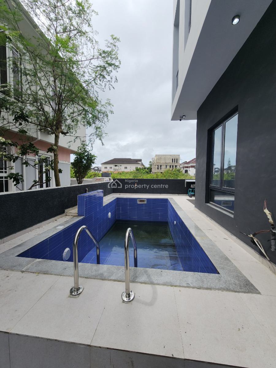 Magnificent 5 Bedroom Detached Duplex W/ Bq, Pool and Cinema, Ajah, Lagos, Detached Duplex for Sale
