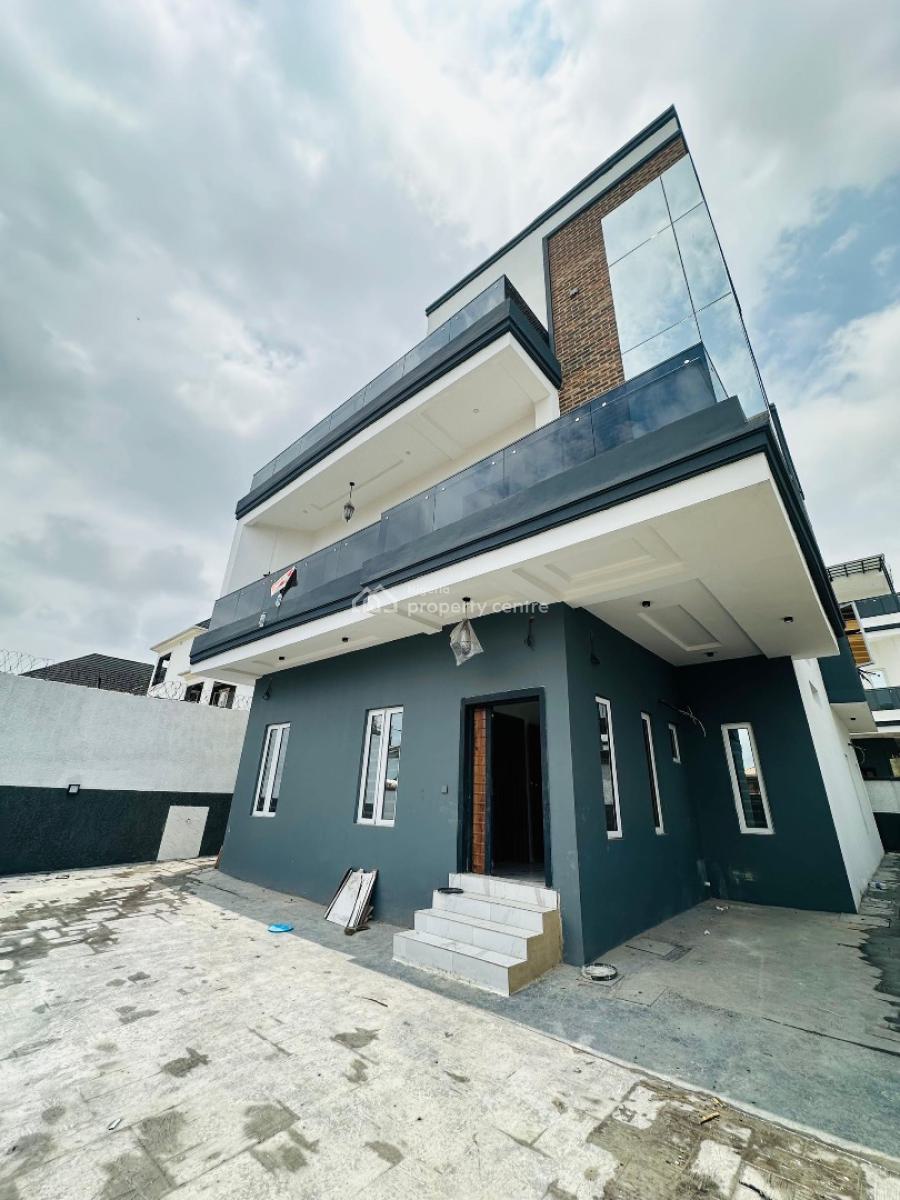 Newly Built 5 Bedroom Fully Detached Duplex with a Bq and Terrace Roof, Gra Phase 2, Magodo, Lagos, Detached Duplex for Sale