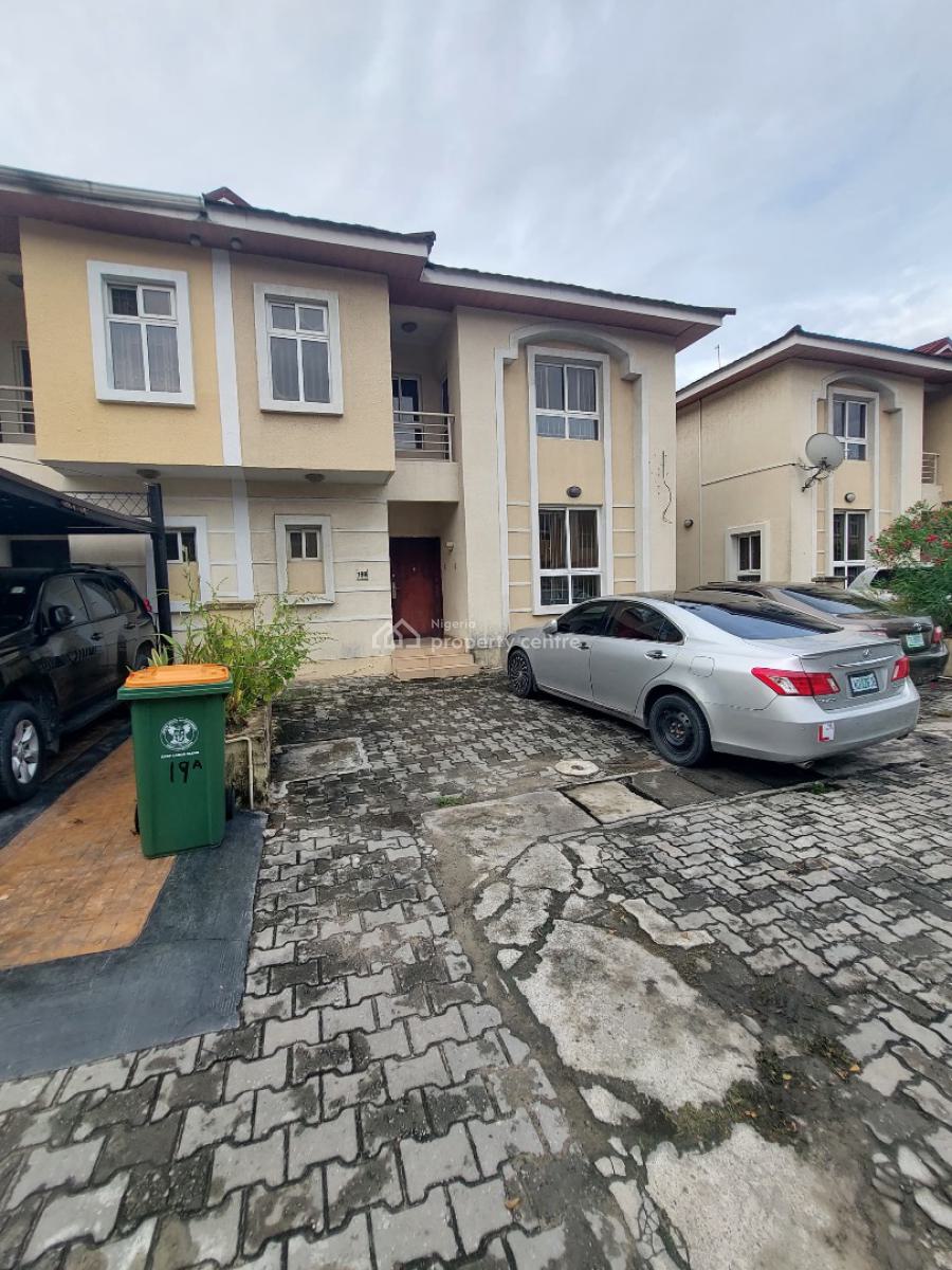 Fully Serviced Semi Detached Duplex with Bq, Cardogan Estate, Osapa, Lekki, Lagos, Semi-detached Duplex for Rent