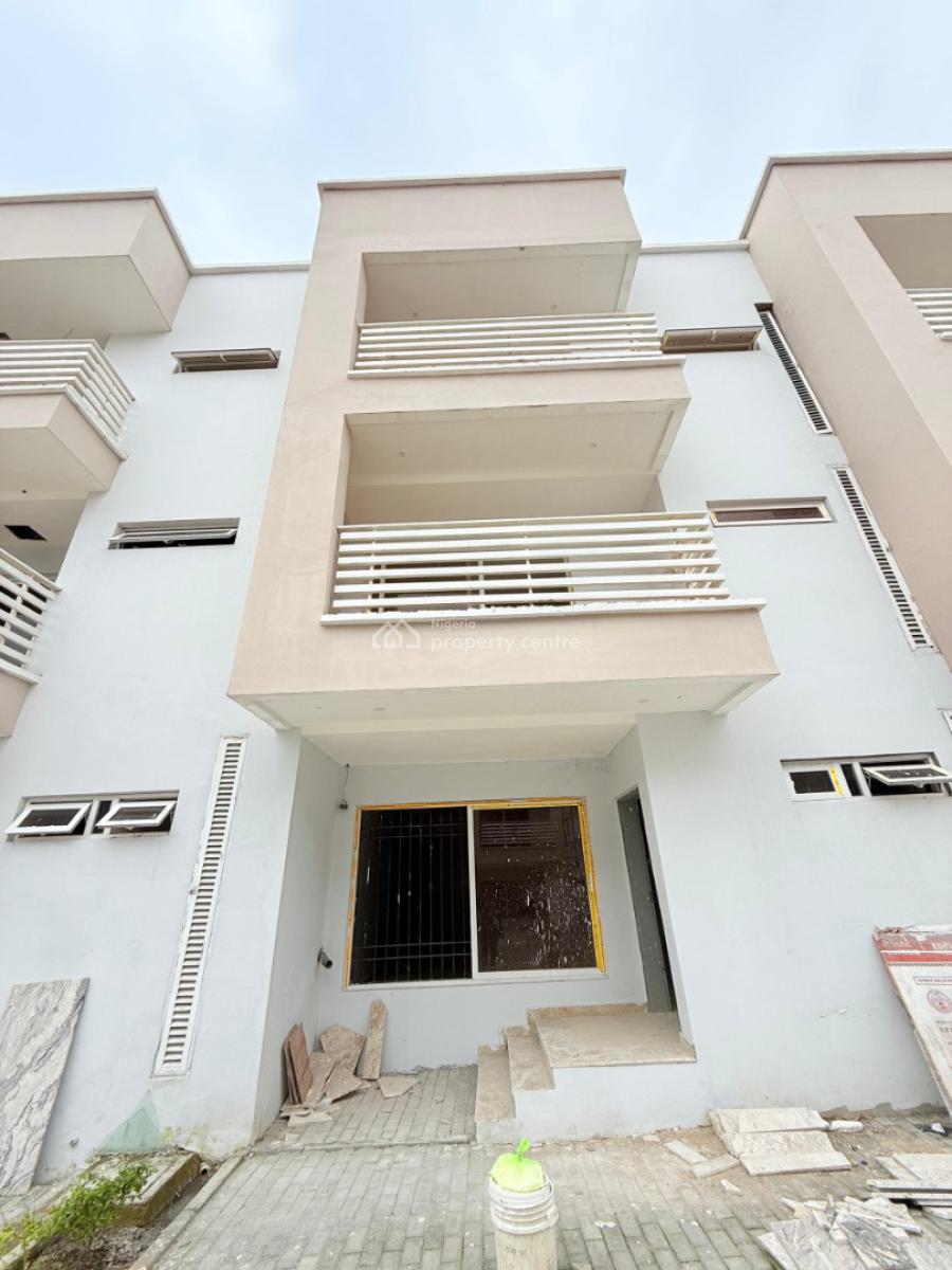 Solidly Built 4-bedroom Terrace Duplex with a 1-room Bqs, Utako, Abuja, Terraced Duplex for Sale