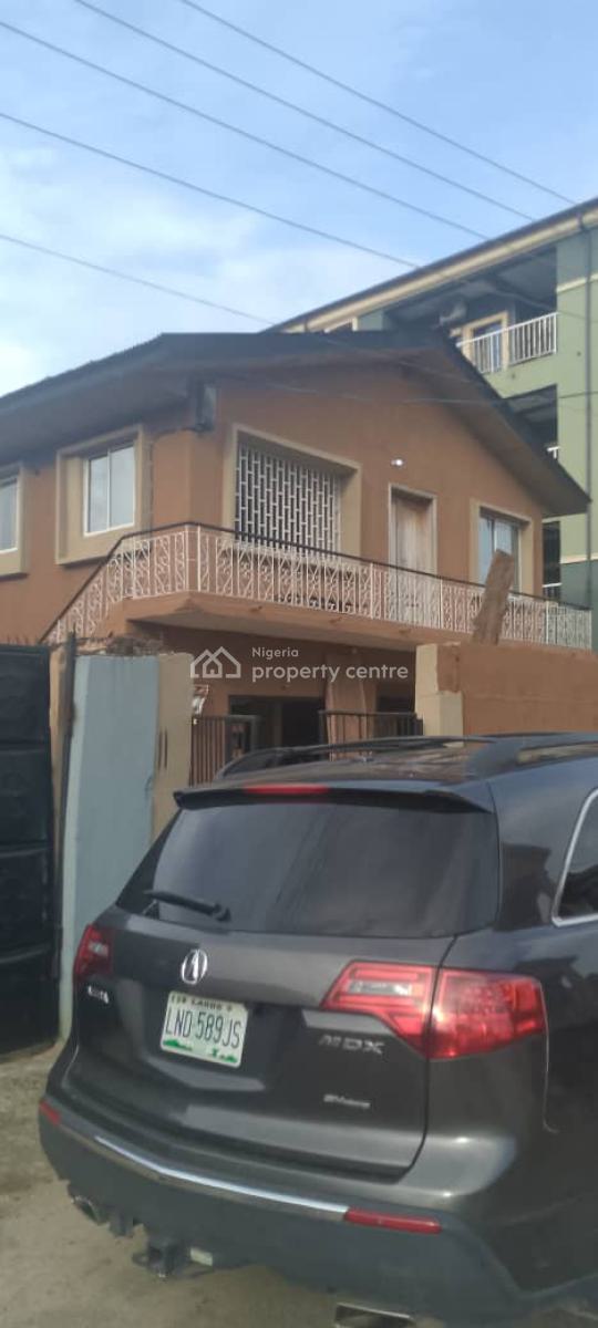 an Old Storey Building with 4 Units of 2 Bedrooms, University Road, Abule Oja, Yaba, Lagos, Block of Flats for Sale