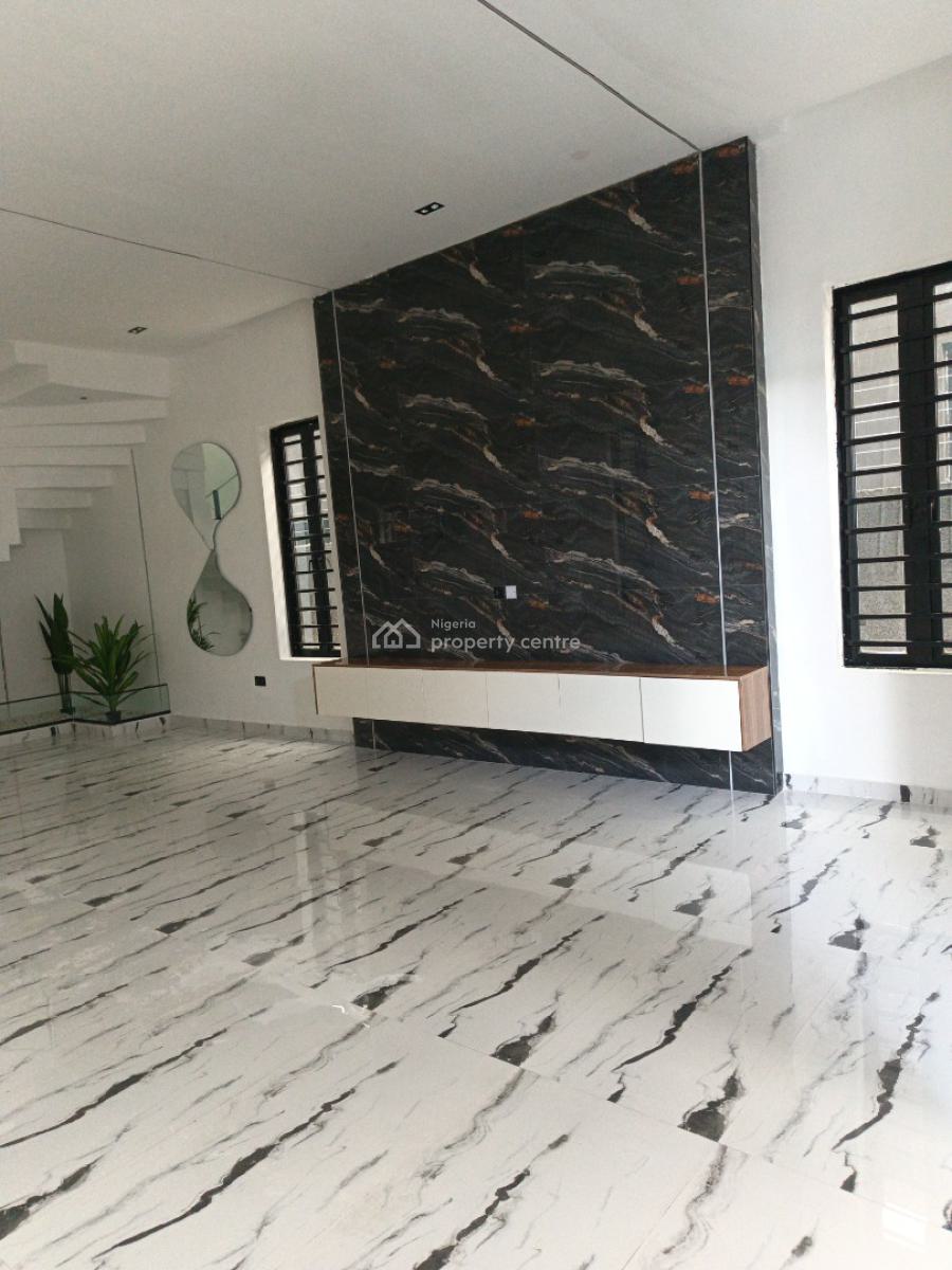 Affordable 5 Bedroom Fully Detached Duplex with Bq, Swimming Pool, Chevron, Lekki, Lagos, Detached Duplex for Sale